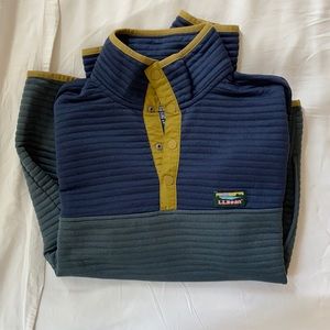 L.L. Bean Colorblock Pullover